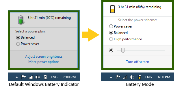 Battery Mode